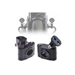 Dekohop Motosiklet Gidon Koruma Demiri Sis Farı Montaj Ayağı 2 Adet Alüminyum Braket 18-32MM AYARLANABILIR