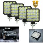 Dekohop Off Road 16 LED 4 Adet Iş Makinesi Kamyon Traktör Projektör Çalışma ve Sis Lambası 48 Watt