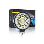DEKOHOP Off Road 33 Led 99 Watt Yuvarlak Traktör Tır Kamyon Tekne Sis Farı Projektör Çalışma Lambası