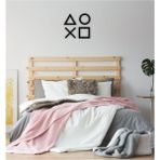 Dekokonsept Dekoratif Playstation Tablo - Mdf-Ahşap 30X30CM