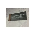 Dekokonsept Toplantı Odası Yönlendirme Tabelası Ofis Oda Kapı İsimliği Wooden Seri