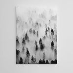 Dekolata Ağaç ve Bulutlar Mini 60x85 cm Kanvas Tablo