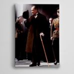 Dekolata Atatürk Baston ve Şapka 25x35 cm Kanvas Tablo
