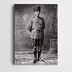 Dekolata Atatürk Birlik 25x35 cm Kanvas Tablo