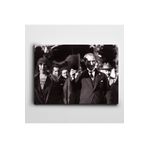 Dekolata Atatürk Bursa Gezisi 60x85 cm Kanvas Tablo