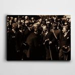 Dekolata Atatürk İzmir'de 1928 30x40 cm Kanvas Tablo