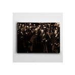 Dekolata Atatürk İzmir'de 1928 85x120 cm Kanvas Tablo