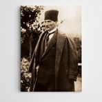 Dekolata Atatürk Mersin'de 1923 25x35 cm Kanvas Tablo