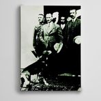 Dekolata Atatürk Siyah Beyaz 10 20x30 cm Kanvas Tablo