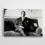 Dekolata Atatürk Siyah Beyaz 20 140x200 cm Kanvas Tablo