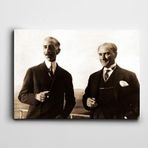 Dekolata Atatürk ve Irak Kralı Faysal 30x40 cm Kanvas Tablo