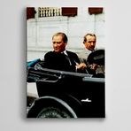 Dekolata Atatürk ve İsmet İnönü 2 35x50 cm Kanvas Tablo