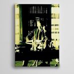 Dekolata Atatürk ve Kitap 25x35 cm Kanvas Tablo