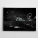 Dekolata Ay Gece 20x30 cm Kanvas Tablo