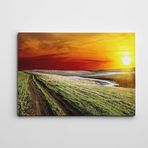 Dekolata Bahar ve Güneş 40x60 cm Kanvas Tablo