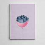 Dekolata Balon ve Havuz Mini 50x70 cm Kanvas Tablo