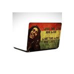 Dekolata Bob Marley Jamaika 38x27 cm Laptop Sticker
