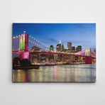 Dekolata Brooklyn Işıklı Kanvas Tablo 60 x 85 CM