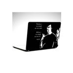 Dekolata Bruce Lee Siyah Beyaz 38x27 cm Laptop Sticker
