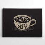 Dekolata Coffee Break 25x35 cm Kanvas Tablo