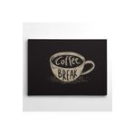 Dekolata Coffee Break 60x85 cm Kanvas Tablo