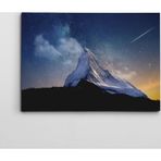 Dekolata Dağ ve Yıldızlar 70x100 cm Kanvas Tablo