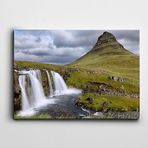 Dekolata Dağlar Şelale 140x200 cm Kanvas Tablo