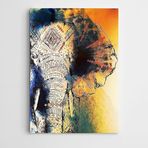 Dekolata Desen Fil 50x70 cm Kanvas Tablo