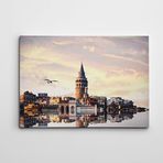 Dekolata DK000756 Galata Kulesi 70X100 cm Kanvas Tablo