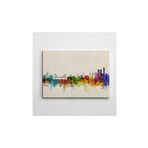 Dekolata DK000942 Istanbul Renkli 25x35 cm Kanvas Tablo
