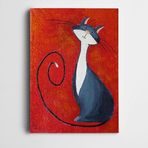 Dekolata DK002079 Kedi 120x170 cm Kanvas Tablo