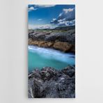 Dekolata Doğa Manzara Kayalar Dalgalar Kanvas Tablo 90 x 180 CM