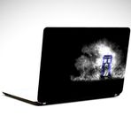 Dekolata Doktor Who Police 35x26 cm Laptop Sticker