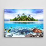 Dekolata Egzotik Ada 20x30 cm Kanvas Tablo
