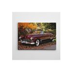 Dekolata Eski Cadillac 20x30 cm Kanvas Tablo