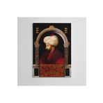 Dekolata Fatih Sultan Mehmet 70x100 cm Kanvas Tablo