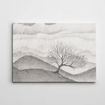 Dekolata Fırtına Bayraklar 30x40 cm Kanvas Tablo