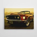Dekolata Ford Masteng Işıklı Kanvas Tablo 50 x 70 CM
