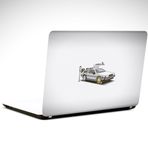 Dekolata Geleceğe Dönüş 29x24 cm Laptop Sticker