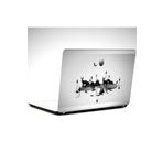 Dekolata Geyikler 29x24 cm Laptop Sticker