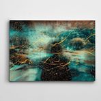 Dekolata İnsan Silüeti Dekoratif Kanvas Tablo 30 x 40 CM