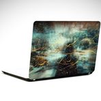 Dekolata İnsan Silueti Laptop Sticker 13 İnch (34X24CM)