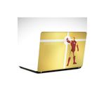 Dekolata Iron Man Altın 29x24 cm Laptop Sticker