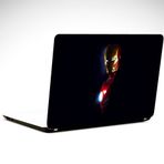 Dekolata İron Man Siyah 40.5x27 cm Laptop Sticker
