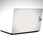 Dekolata İskele Minimal Laptop Sticker 12 İnch (29X24CM)