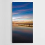Dekolata İskele ve Deniz Kanvas Tablo 60 x 120 CM