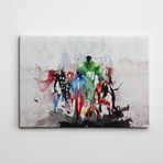 Dekolata Kahramanlar 70x100 cm Kanvas Tablo
