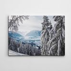 Dekolata Karlı Dağ 2 40x60 cm Kanvas Tablo