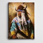 Dekolata Kızılderili 2 Mini 85x120 cm Kanvas Tablo