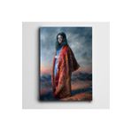 Dekolata Küçük Kız Çocuğu Mini 100x140 cm Kanvas Tablo